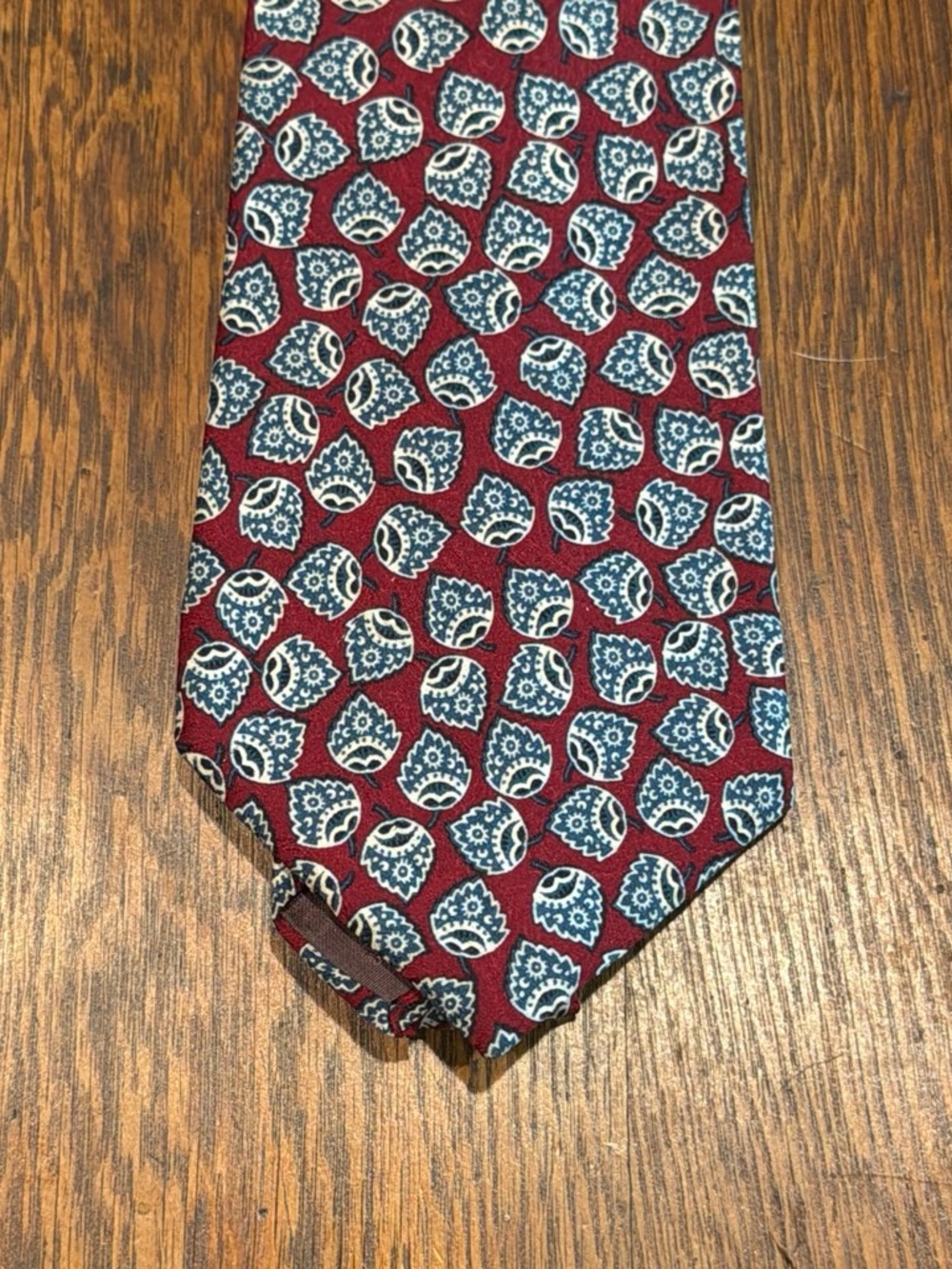 Vintage Christian Dior Monsieur Silk Tie 🍷 - Picture 3 of 6